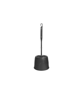 Escobillero WC (Escobilla+Soporte NEGRO) C-40Unidades
